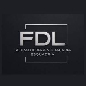 Logo FDL Esquadria e Vidraçaria
