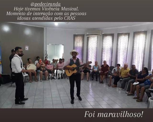 Guaraçai - Intervenção musical com Pessoas Idosas