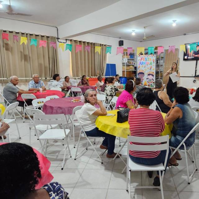 Bento de Abreu - Roda de Conversa com Pessoas Idosas.