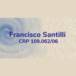 Francisco Santilli CRP 109.062/06
