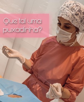 Sabem aquela “puxadinha” que faltava pro rosto ficar top? ⁣ ⁣ E ainda com a supervantagem do efeito melhorar com a produção do colágeno, melhorando a qualidade da pele e com efeito”lift”? ⁣ ⁣ Esses são os benefícios dos fios de sutura. Silhouette, à base 
