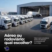 Transporte Aéreo ou Rodoviário: Como Escolher?