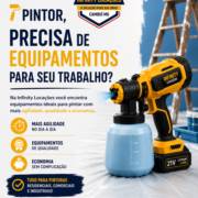 Equipamentos Profissionais para Pintura em Cambuí, MG