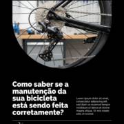 Como saber se a manutenção da sua bicicleta está sendo feita corretamente?