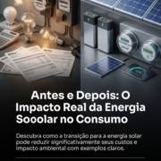 Antes e Depois: O Impacto Real da Energia Solar no Consumo
