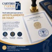Você sabe para que serve o Apostilamento de Haia?