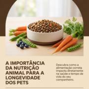 A Importância Da Nutrição Animal Para A Longevidade Dos Pets