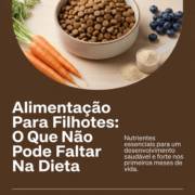 Alimentação Para Filhotes: O Que Não Pode Faltar Na Dieta