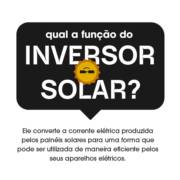 Qual a função do inversor solar?