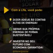 Com a Life, você pode transformar sua relação com a energia!