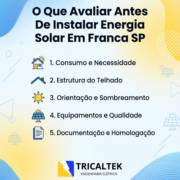 O Que Avaliar Antes De Instalar Energia Solar Em Franca SP