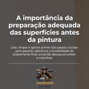 A importância da preparação adequada das superfícies antes da pintura
