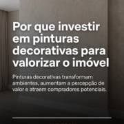 Por que investir em pinturas decorativas para valorizar o imóvel