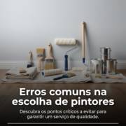 Erros comuns na escolha de pintores