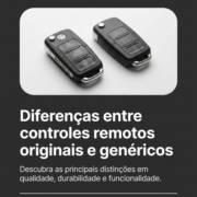 Diferenças entre controles remotos originais e genéricos