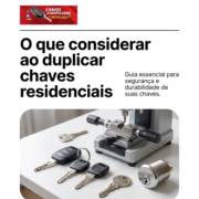 O que considerar ao duplicar chaves residenciais