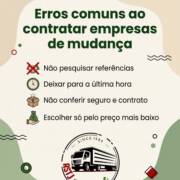 Erros comuns ao contratar empresas de mudança