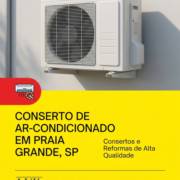 Conserto de ar-condicionado em Praia Grande, SP