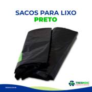 SACOS PARA LIXO - PRETO