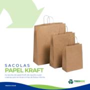 SACOLA DE PAPEL KRAFT