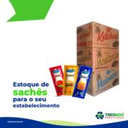 Estoque de sachês para o seu estabelecimento