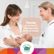 Mamãe, é normal ter dúvidas sobre amamentação!