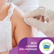 BCG: cuidados pós-vacinação