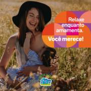 Relaxe enquanto amamenta. Você merece!