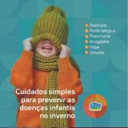 Cuidados simples para previnir doenças infantis no inverno