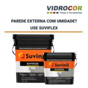Está com problema de umidade? CONHEÇA o produto SUVIFLEX na VIDROCOR TINTAS