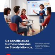 Os benefícios de turmas reduzidas na Steady Idiomas
