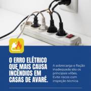 O Erro Elétrico Que Mais Causa Incêndios em Casas de Avaré