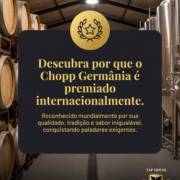 Descubra por que o Chopp Germânia é premiado internacionalmente