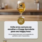 Evite erros comuns ao escolher o Chopp Germânia para seu happy hour