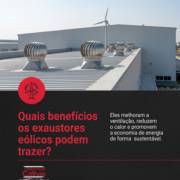 Quais benefícios os exaustores eólicos podem trazer?