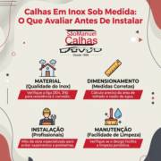 Calhas Em Inox Sob Medida: O Que Avaliar Antes De Instalar