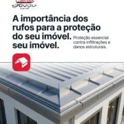 A importância dos rufos para a proteção do seu imóvel.