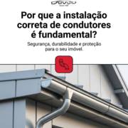 Por que a instalação correta de condutores é fundamental?