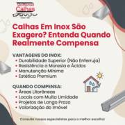 Calhas Em Inox São Exagero? Entenda Quando Realmente Compensa