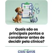 Quais são os principais pontos a considerar antes de decidir pela clínica?