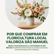 Por Que Comprar Em Floricultura Local Valoriza São Manuel