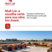 Mult Lix: a escolha certa para sua obra em Avaré