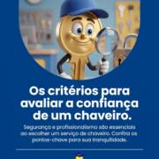 Os critérios para avaliar a confiança de um chaveiro