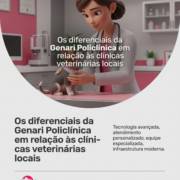 Os diferenciais da Genari Policlínica em relação às clínicas veterinárias locais