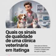 Quais os sinais de qualidade de uma clínica veterinária em Itatinga
