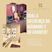 Qual a diferença entre o Mármore e o Granito?