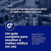 Um guia completo para escolher a melhor retífica em Jaú