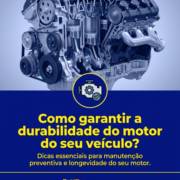 Como garantir a durabilidade do motor do seu veículo?