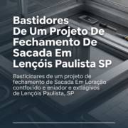 Bastidores De Um Projeto De Fechamento De Sacada Em Lençóis Paulista SP