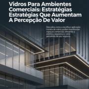 Vidros Para Ambientes Comerciais: Estratégias Que Aumentam A Percepção De Valor